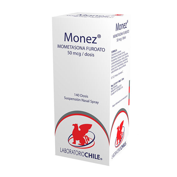 Monez 50Mcg Spray Nasal X 140 Dosis Mometasona