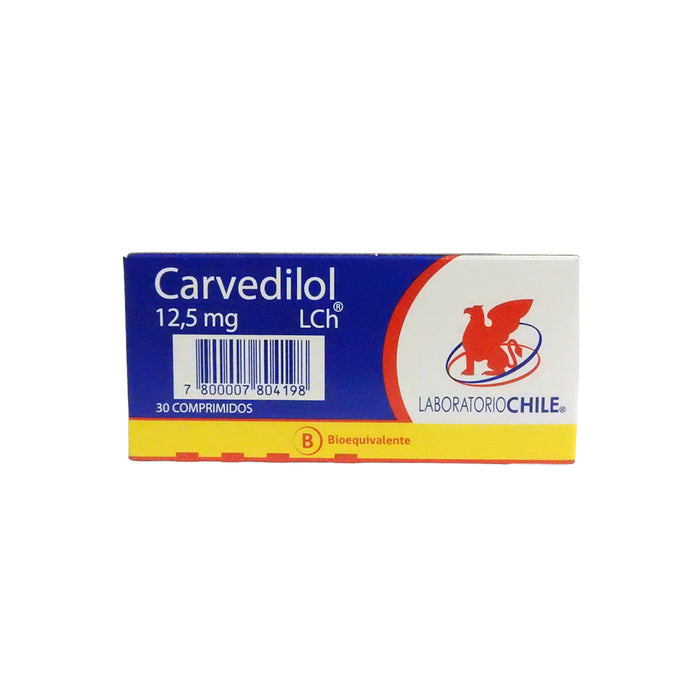 Carvedilol Lch 12.5Mg X 30 Comp