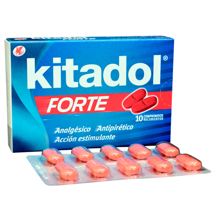 Kitadol Forte Paracetamol Y Cafeina X Tableta