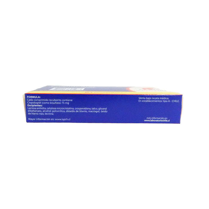 Clopidogrel Lch 75Mg X 30 Comp