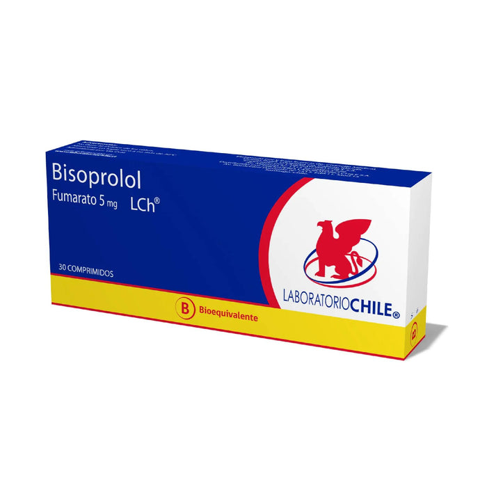 Bisoprolol Lch Fumarato 5Mg X Comprimido