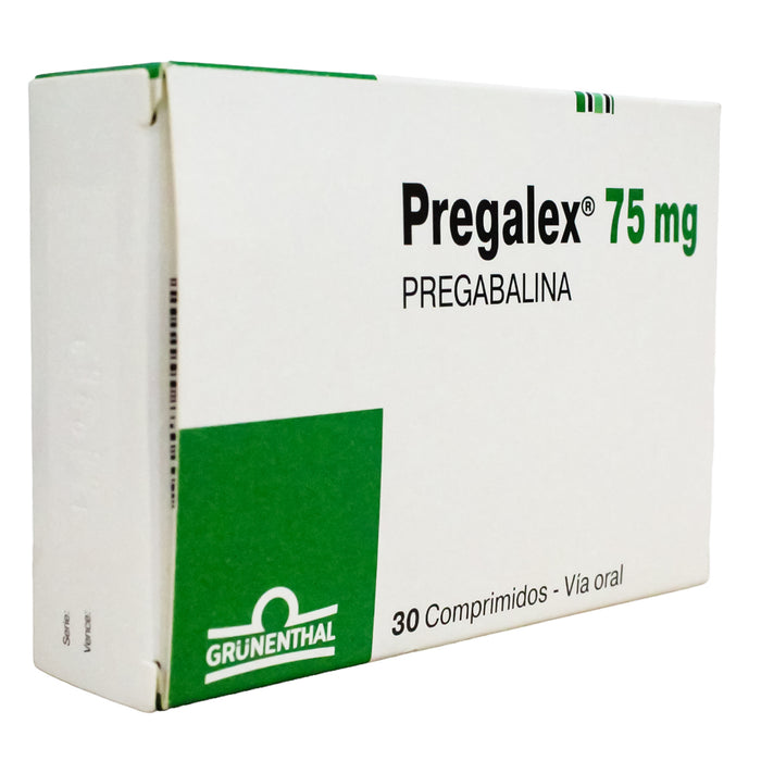 Pregalex 75Mg Pregabalina X Comprimido