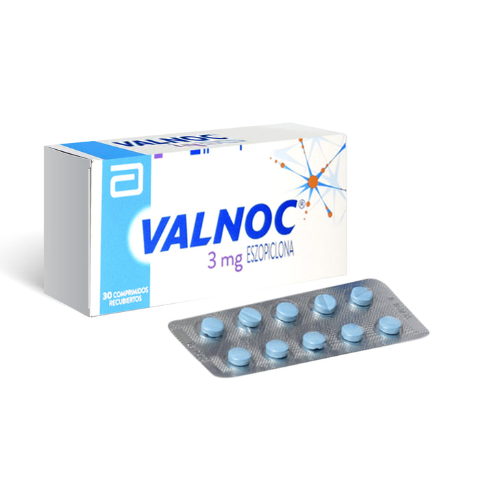 Valnoc 3Mg Eszopiclona X Tableta