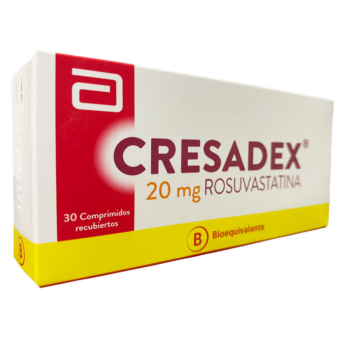 Cresadex 20Mg Rosuvastatina X Tableta