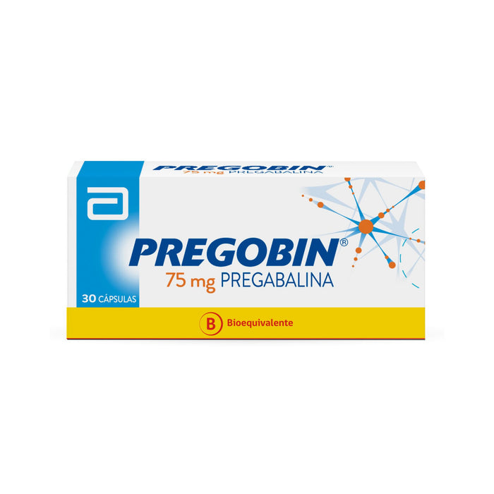 Pregobin Pregabalina 75Mg X Cápsula
