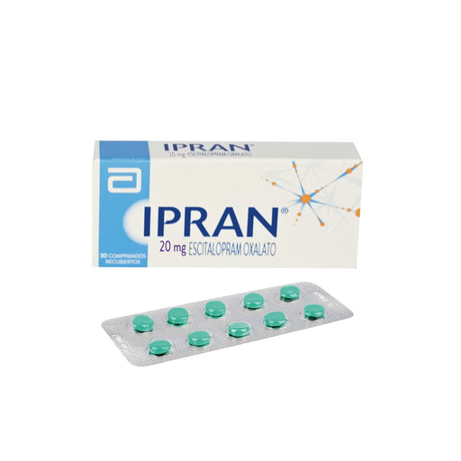 Ipran Escitalopram Oxalato 20Mg X Comprimido
