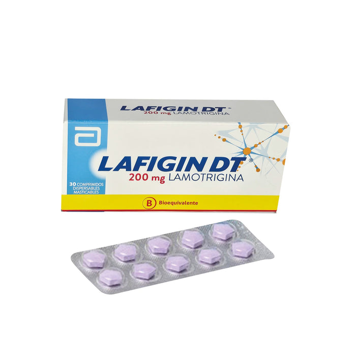 Lafigin Dt Lamotrigina 200Mg X Comprimido Masticable