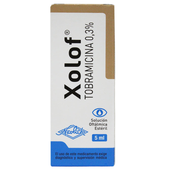 Xolof 0.3% Colirio X 5Ml Tobramicina