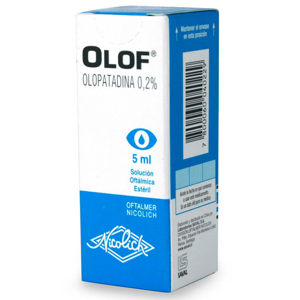 Olof 0.2% Colirio X 5Ml Olopatadina
