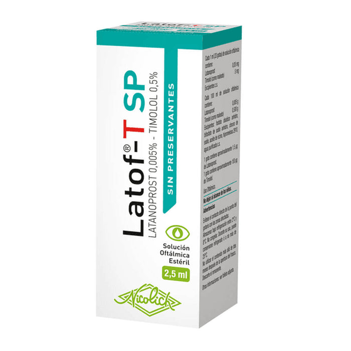 Latof T Sp Colirio Latanoprost Timolol Frio X 2.5Ml