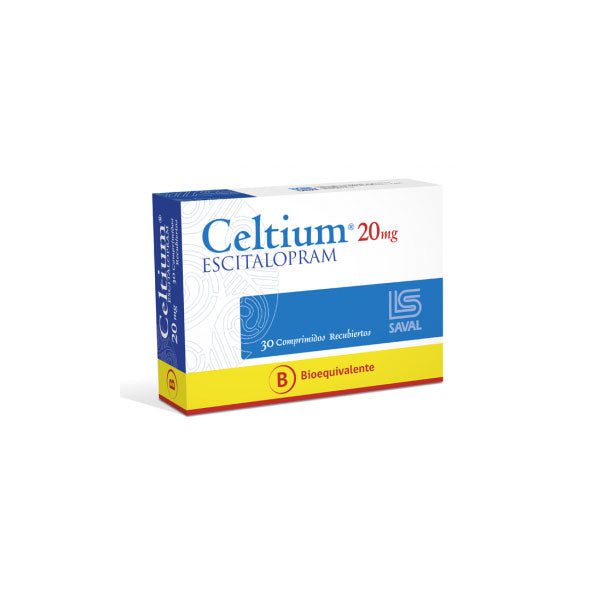 Celtium 20Mg Escitalopram X Tableta