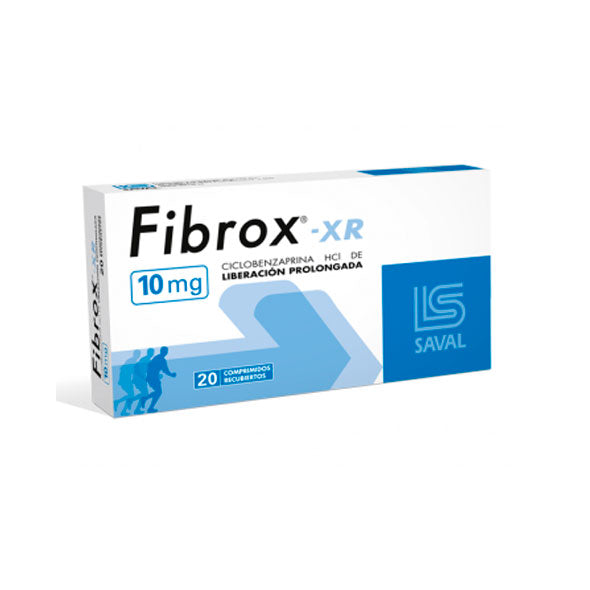 Fibrox Xr 10Mg Ciclobenzaprina X Tableta