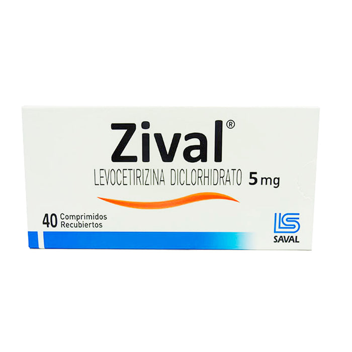 Zival 5Mg Levocetirizina X Tableta