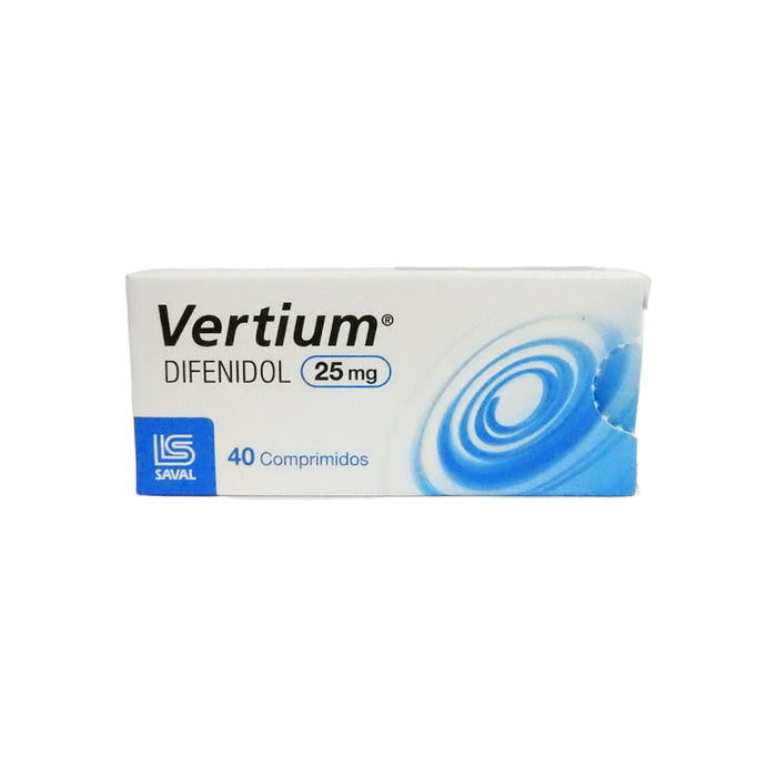 Vertium 25Mg X 40 Comp Difenidol