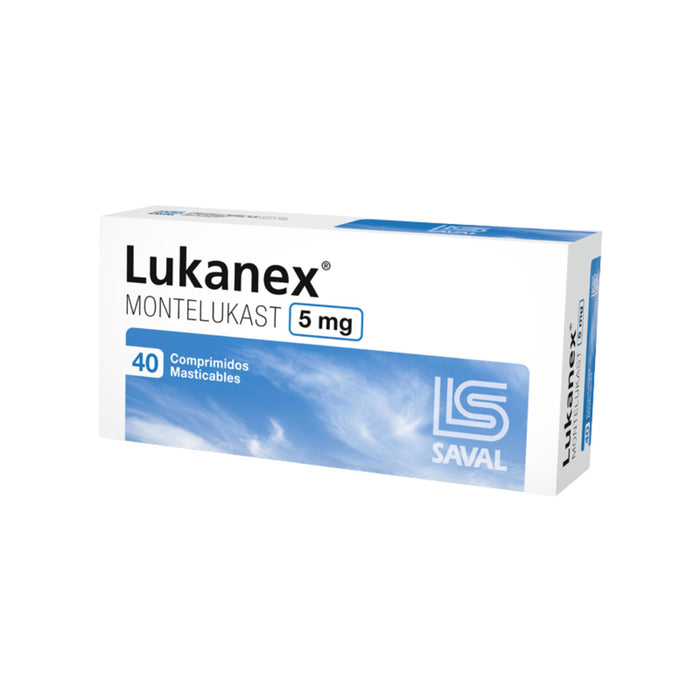 Lukanex 5Mg Montelukast X Comprimido
