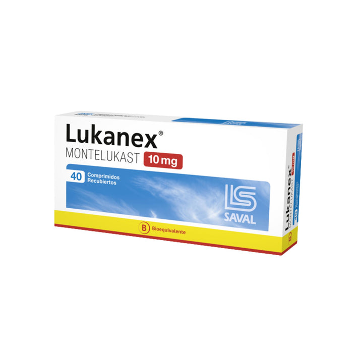 Lukanex 10Mg Montelukast X Comprimido