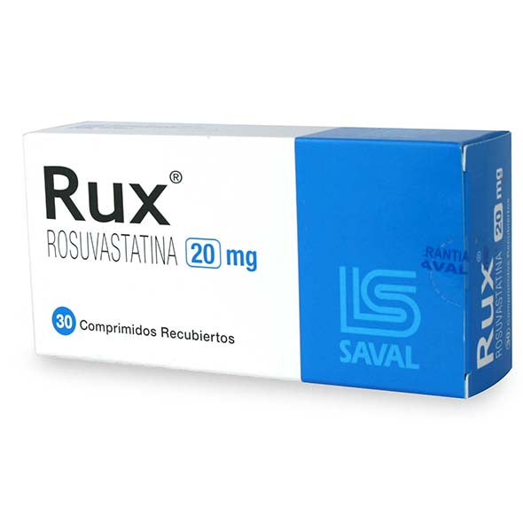 Rux 20Mg Rosuvastatina X Tableta