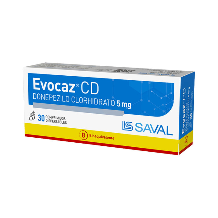 Evocaz Cd Donepezilo 5Mg X Comprimido