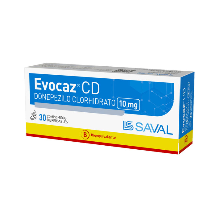 Evocaz Cd 10Mg Donepezilo X Comprimido