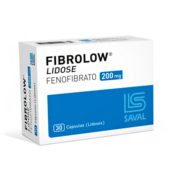 Fibrolow Lidose 200Mg Fenofibrato X Capsula