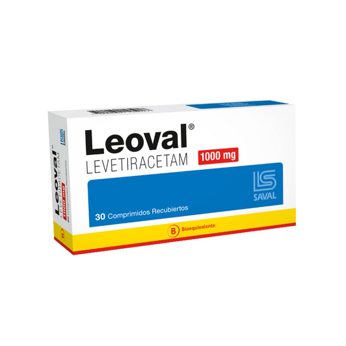 Leoval 1000Mg Levetiracetam X Comprimido