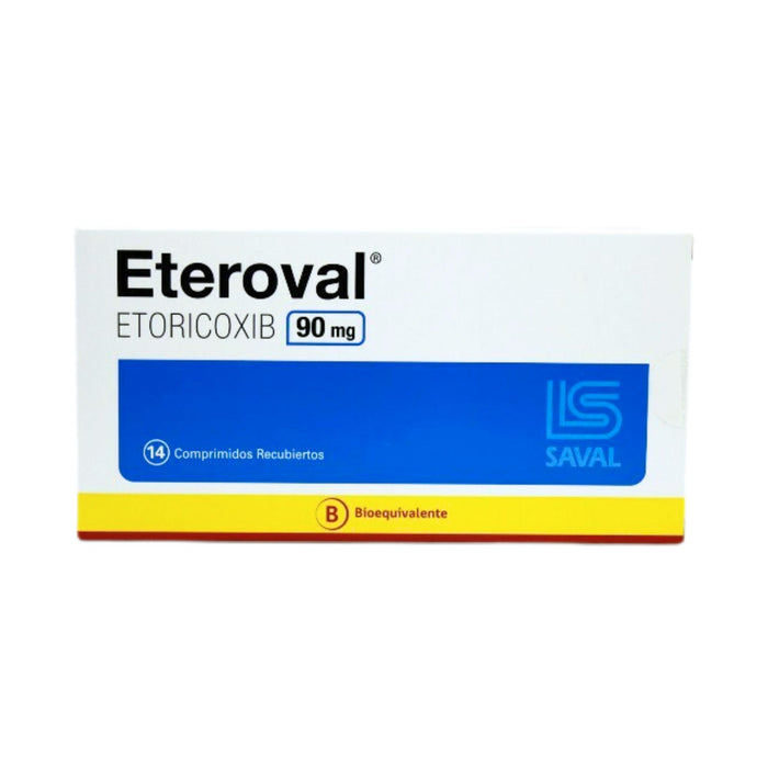 Eteroval Etoricoxib 90Mg X Comprimido