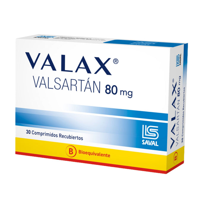 Valax Valsartan 80Mg X Tableta