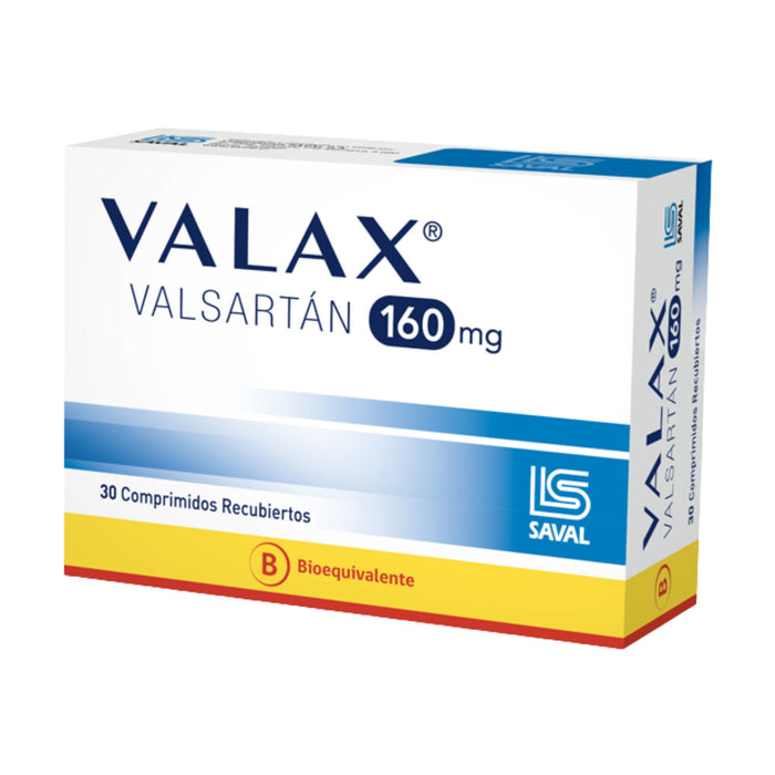 Valax 160Mg Valsartán X Comprimido