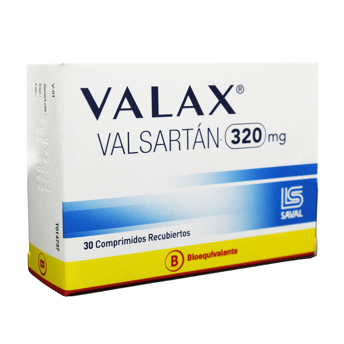 Valax Valsartan 320Mg X Tableta