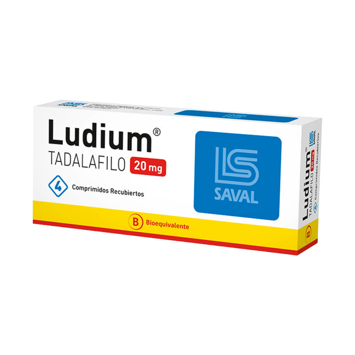Ludium Tadalafilo 20Mg X Comprimido