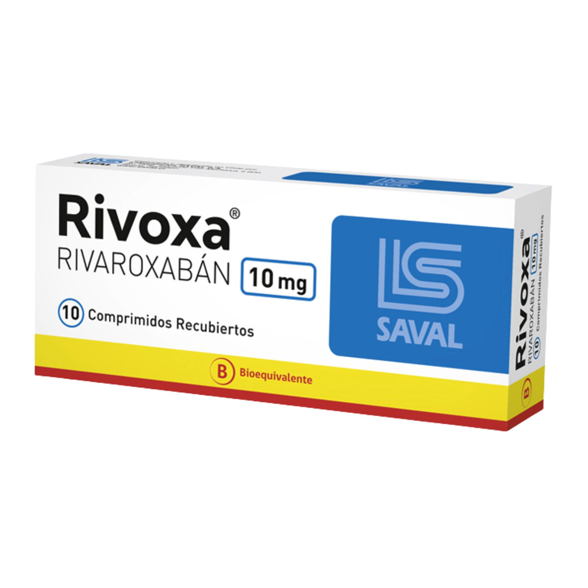Tab Rivaxa Rivoxa 10Mg Rivaroxaban X Comprimido— Farmacorp