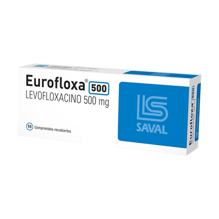 Eurofloxa 500Mg Levofloxacina X Comprimido