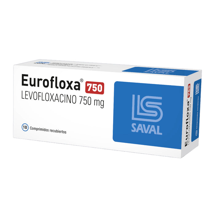 Eurofloxa 750Mg Levofloxacina X Comprimido