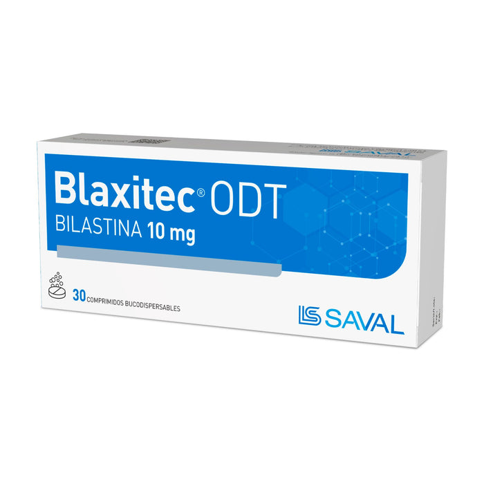 Blaxitec Odt Bilastina 10Mg X Comprimido Bucodispersable