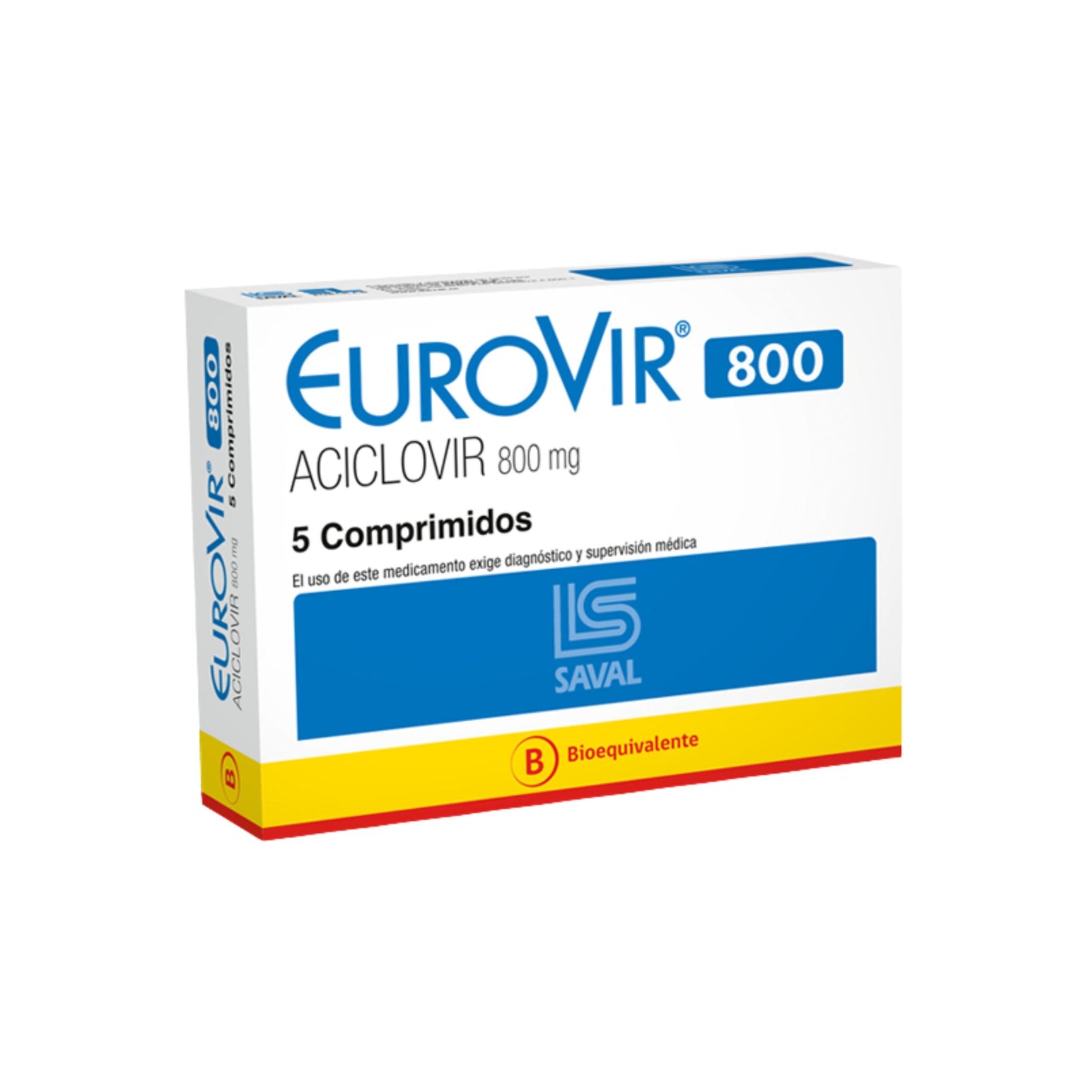 Aciclovir 800Mg X 10 Tab (La Sante)— Farmacorp
