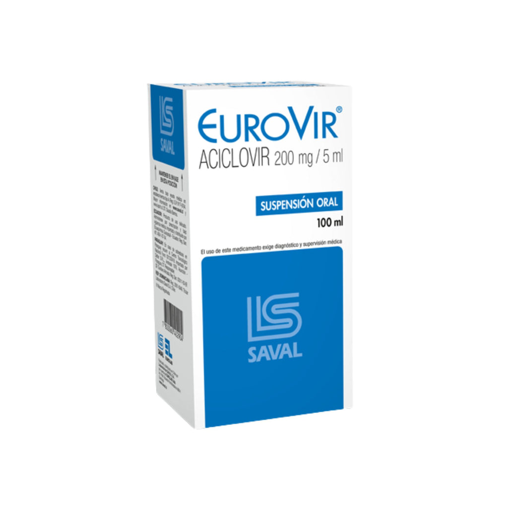 Virusan Pediatrico 200Mg 5Ml Susp X 60Ml Aciclovir— Farmacorp