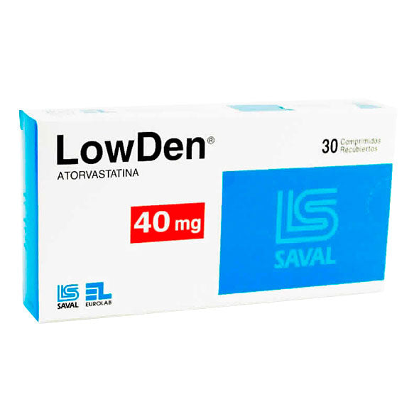 Lowden Atorvastatina 40Mg X Tableta