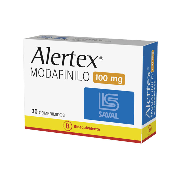 Alertex 100Mg Modafinilo X Comprimido