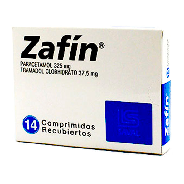 Zafin Paracetamol 325Mg Y Tramadol Clorhidrato 37.5Mg X Tableta