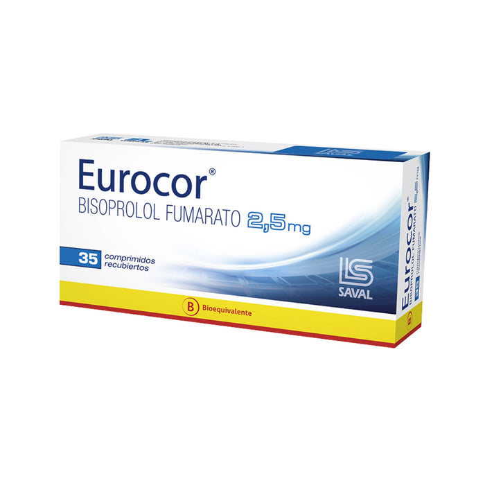 Eurocor 2.5Mg Bisoprolol X Comprimido