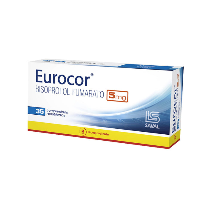 Eurocor 5Mg Bisoprolol X Comprimido