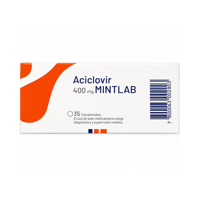 Aciclovir 400Mg Mintlab X Comprimido
