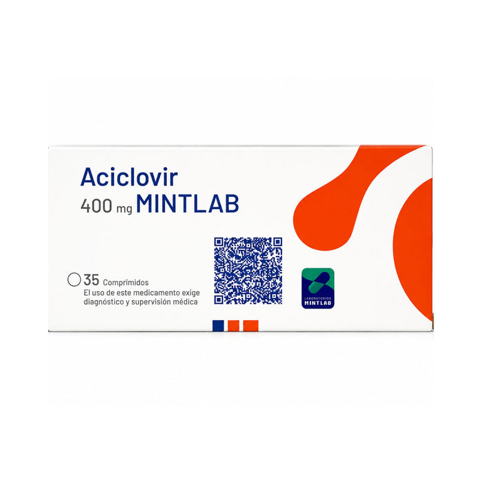 Aciclovir 400Mg Mintlab X Comprimido