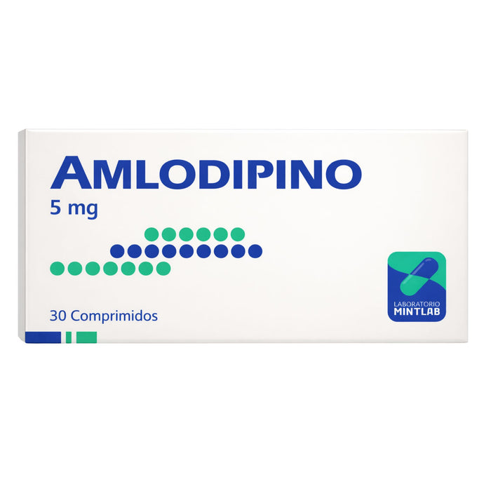 Amlodipino 5Mg X Comprimido