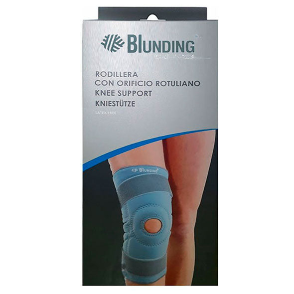 Blunding Rodillera Con Orificio Rotuliano Lycra Talla L X Pieza