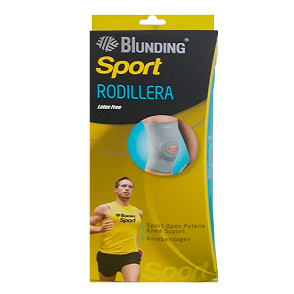 Blunding Rodillera Simple Con Orificio Rotuliano Talla S X Pieza