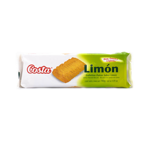 Galletas Dulces Costa Sabor A Limon X 140G