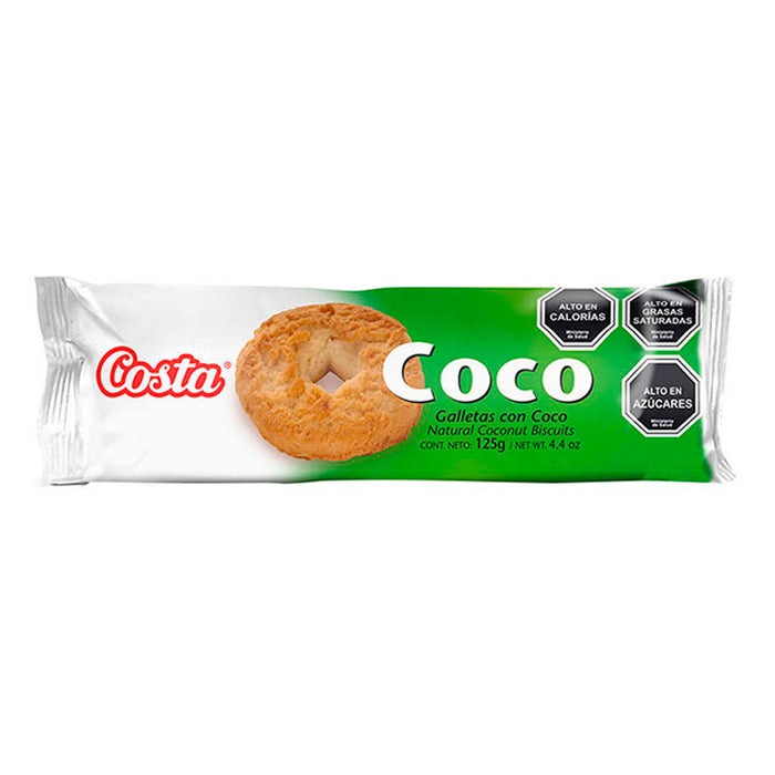 Costa Galletas Con Coco X 125G