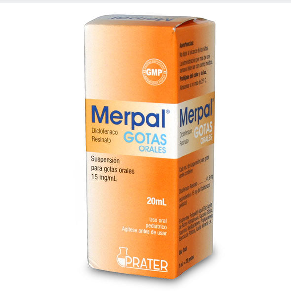 Merpal Diclofenaco 15Mg Ml Gotas X 20Ml
