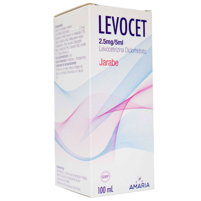 Levoceterizina Farmacorp 2.5Mg 5Ml Jarabe X 100Ml